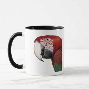 Mug ara Rouge-et-vert - chloropterus d'arums