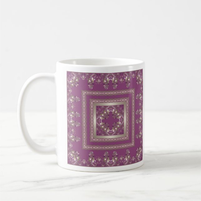 Mug Arabe antique décoratif est ornemental baroque (Gauche)