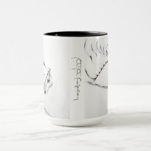 Mug "Arabian Horse" par Adelia Audi