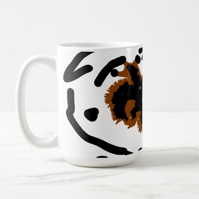 Mug Araignée amour latte (Gauche)