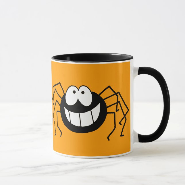 Mug Araignée de des bonbons ou un sort (Droite)