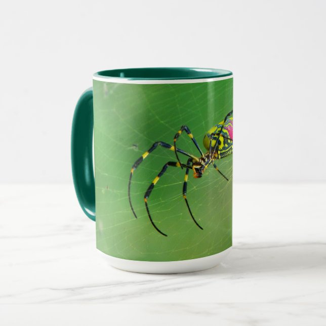 Mug Araignée d'orbe dorée (Devant gauche)