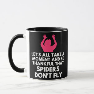 Mug Araignée Sarcasique Drôle Sarcasme Humour Mème Bla