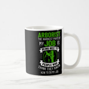 Mug Arboriste Grimpeur d'Arbres Tronçonneuse Chirurgie