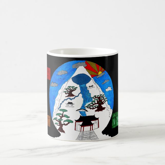 Mug arbre 1 de bonsi (Centre)