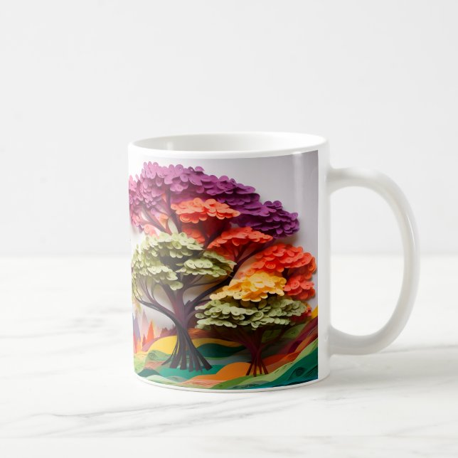 Mug Arbre 3D (Droite)