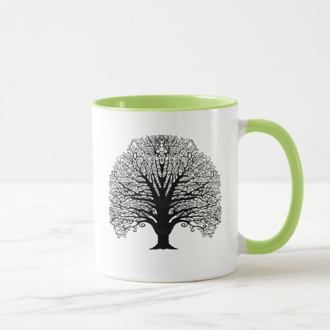 Mug Arbre à branches noires (Droite)