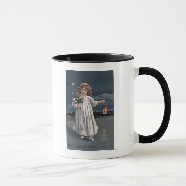 Mug Arbre à ferrures et lanterne (Droite)