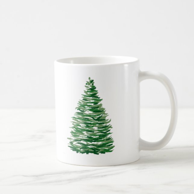 Mug Arbre à feuillage persistant (Droite)