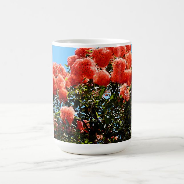 Mug Arbre à fleurs d'Eucalyptus orange, (Centre)