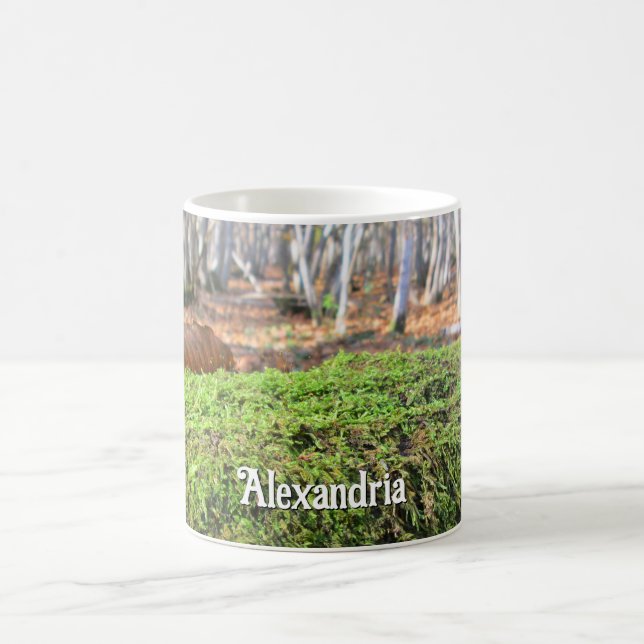 Mug Arbre à plumes dans la mousse d'automne - Personna (Centre)
