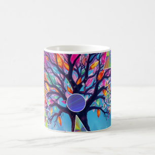 Mug Arbre Abstrait cristal