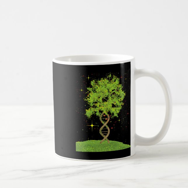 Mug Arbre Adn - Biologiste Biologie Étudiant Sciences  (Droite)
