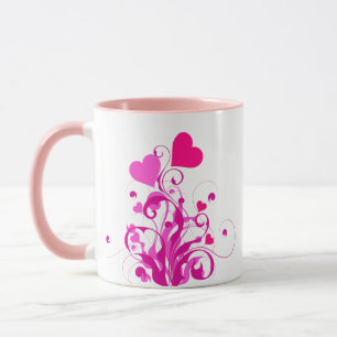 Mug Arbre de coeurs d'amour-25053