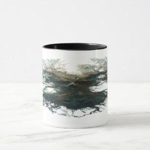 Mug Arbre de crâne Surréalisme Nature sombre