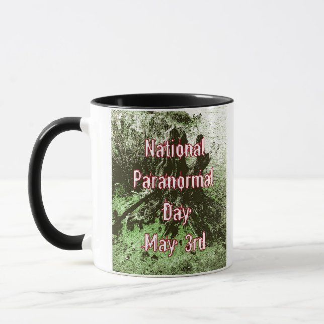 Mug Arbre de jour national paranormal (Gauche)