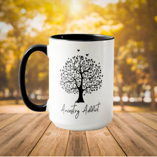 Mug Arbre de la famille des toxicomanes