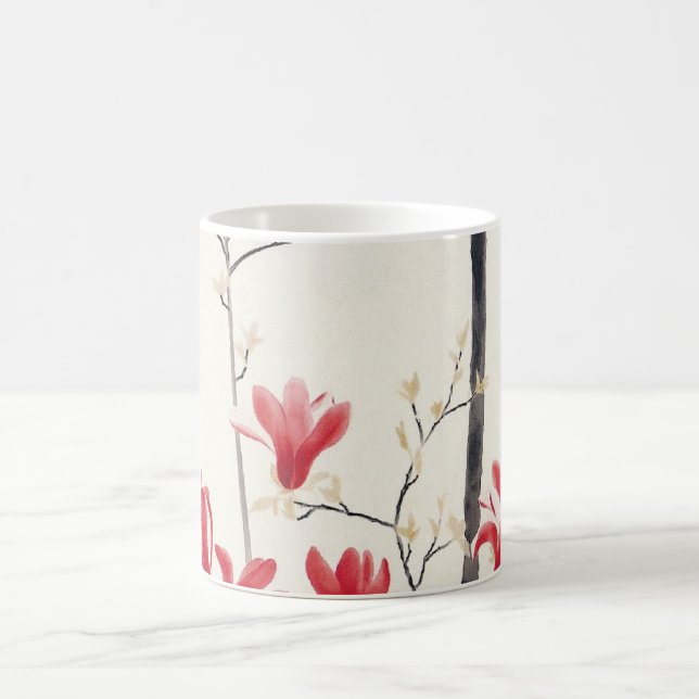 Mug Arbre de Magnolia par Kobayashi Kokei, Nature Vint (Centre)