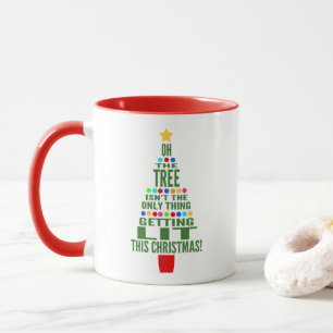 Mug Arbre de Noël amusant Obtenir un Humour de vacan