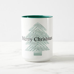 Mug Arbre de Noël Arbre de Monnaie d'Argent d'Argent P
