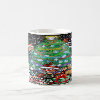 Mug Arbre de Noël avec des minces