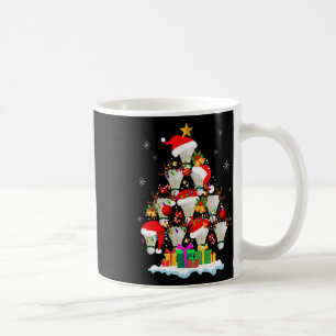 Mug Arbre de Noël Bal de Badminton Santa Hat Funny Noë