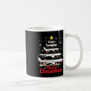 Mug Arbre de Noël de l'avion Joyeux Noël les plus prob