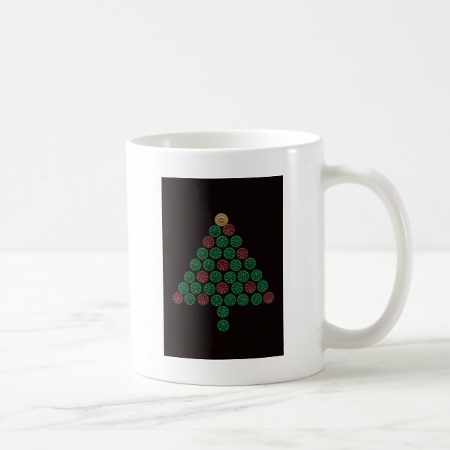 Mug Arbre de Noël de Shell de fusil de chasse (Droite)