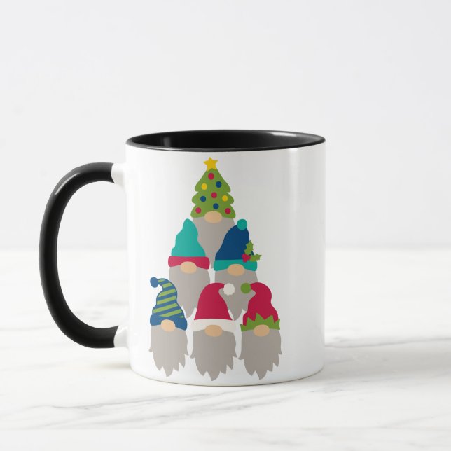 MUG ARBRE DE NOËL GNOME (Gauche)