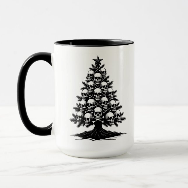 Mug Arbre de Noël gothique II (Gauche)