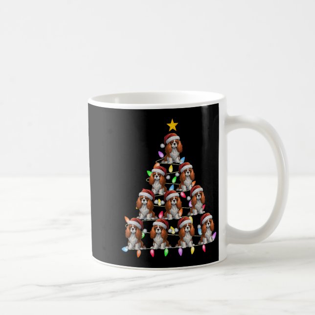 Mug Arbre de Noël Lumière Père Noël Cavalier Roi Charl (Droite)