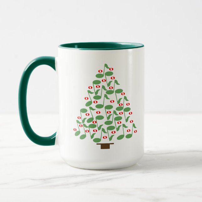 Mug Arbre de Noël musical (Gauche)