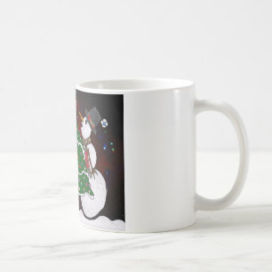 Mug Arbre de Noël Snowman Surprise Art Imprimer