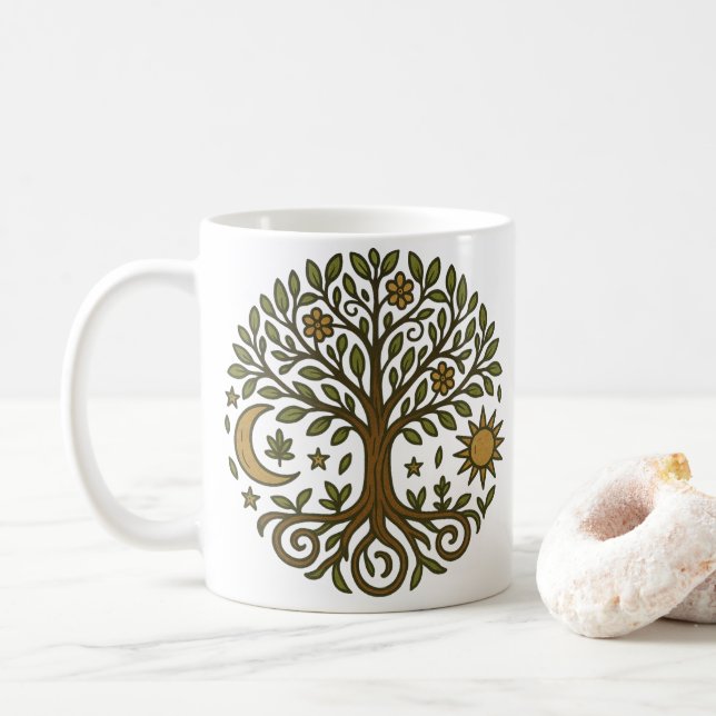Mug Arbre de Vie  (Avec donut)