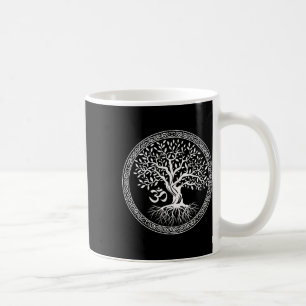 Mug Arbre de vie avec symbole Om Yoga Zen Méditation S