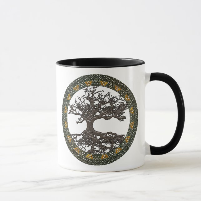 Mug Arbre de Vie Celtique [Yggdrasil] (Droite)
