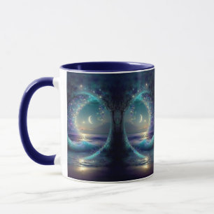 Mug Arbre de Vie Fantastique Mystique Lunes Célestes B
