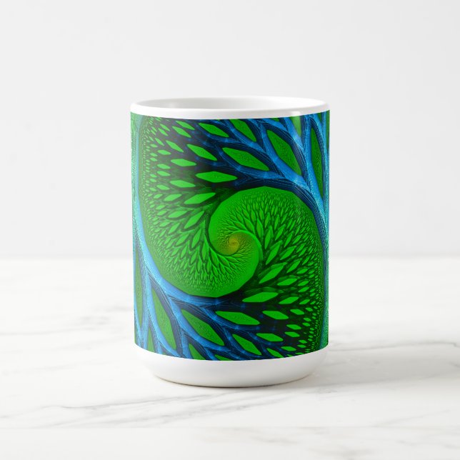 Mug Arbre de Vie Spirale Fractale  (Centre)