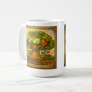 Mug Arbre de vision radieuse