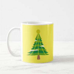 Mug Arbre d'hiver de Noël avec lumières-15044