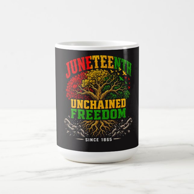 Mug Arbre du patrimoine de la liberté sans chaînes de  (Centre)