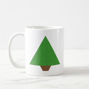 Mug Arbre du talon triangulaire à double face