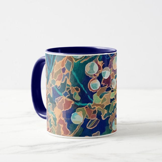 Mug Arbre en verre coloré (Devant gauche)
