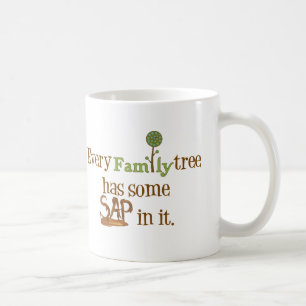 Mug Arbre familial amusant