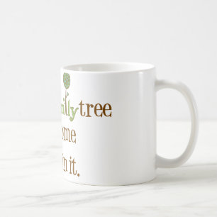 Mug Arbre familial amusant