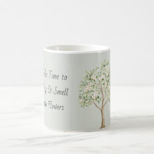 Mug Arbre Fleurissant Vert Clair