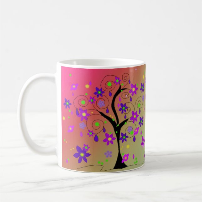 Mug Arbre floral Whimsical (Gauche)