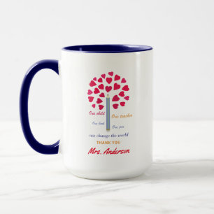 Mug Arbre grand crayon / Appréciation de l'enseignant