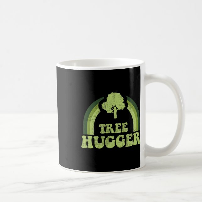 Mug Arbre Hugger Vintage Retro Nature De l'environneme (Droite)