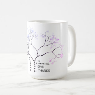 Mug Arbre Inspirant "En Tout Donner Merci"